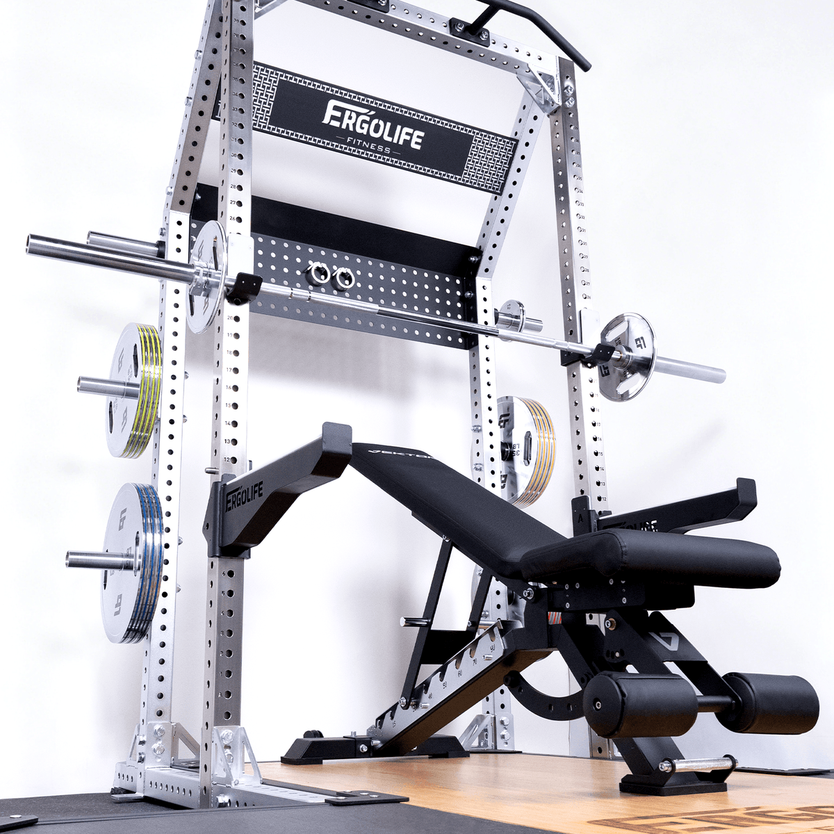 ERGOLIFE FCORE LIFT PLATFORM | Modular Weightlifting Platform for Compatible FCORE Rack Systems