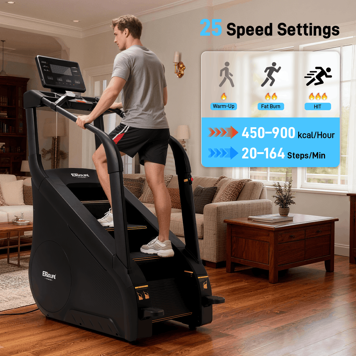 ERGOLIFE ECORE Z CLIMB C1 | Commercial Stair Climber
