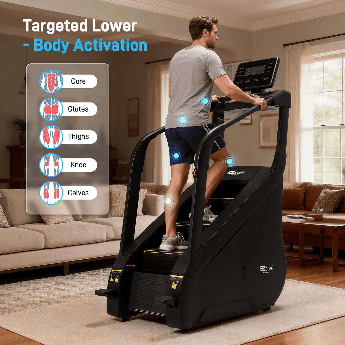 ERGOLIFE ECORE Z CLIMB C1 | Commercial Stair Climber