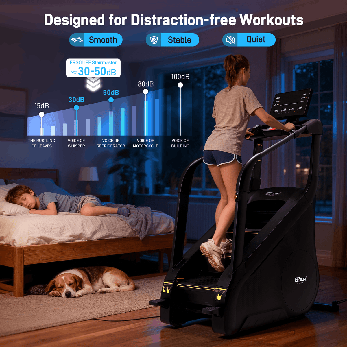 ERGOLIFE ECORE Z CLIMB C1 | Commercial Stair Climber