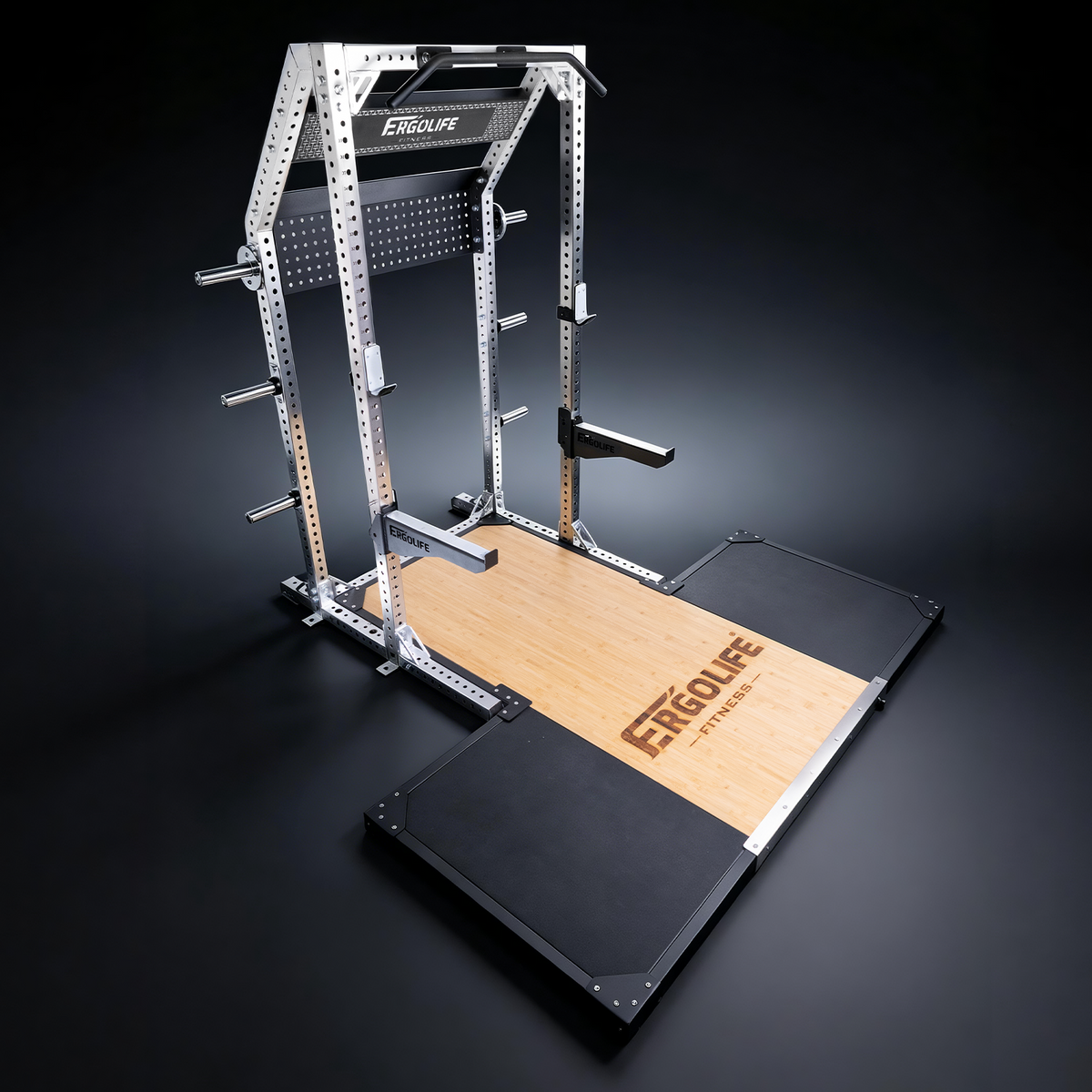 ERGOLIFE FCORE LIFT PLATFORM | Modular Weightlifting Platform for Compatible FCORE Rack Systems