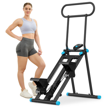 ERGOLIFE 6-Level Adjustable Resistance Foldable Stair Stepper (350lbs)