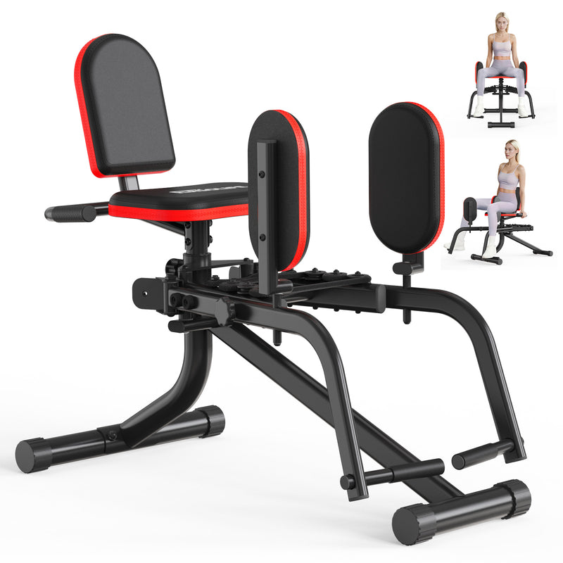 ERGOLIFE Compact Hip Abductor/Adductor Glute Machine for Home Gym