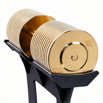 ERGOLIFE 300 LB Heavy-Duty Commercial Dumbbell (Stand Not Included)