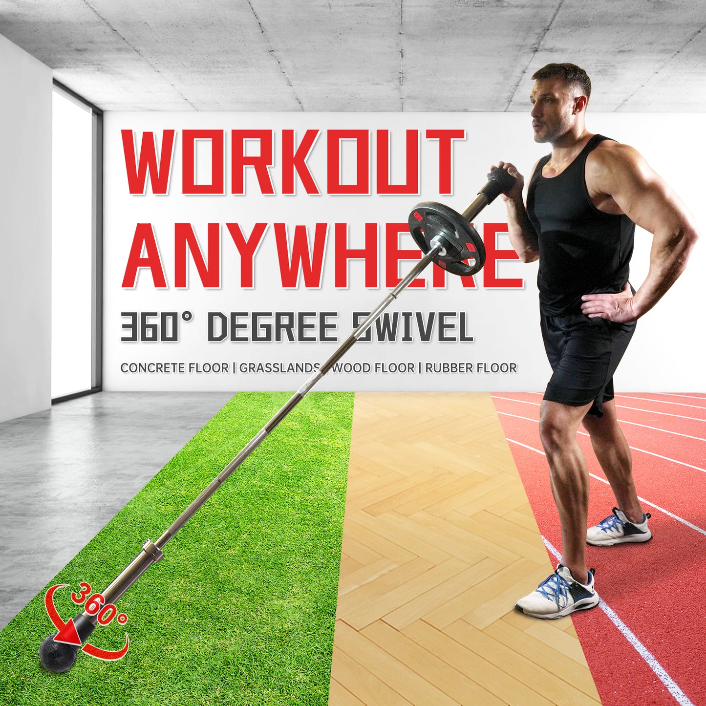 ERGOLIFE Barbell Bomb Landmine Attachment