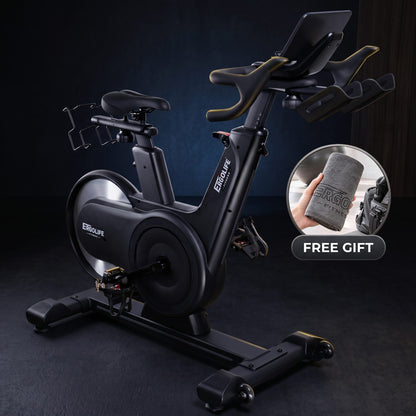 ERGOLIFE ECORE Z RIDE B1 | Rear-Flywheel Indoor Cycling Bike