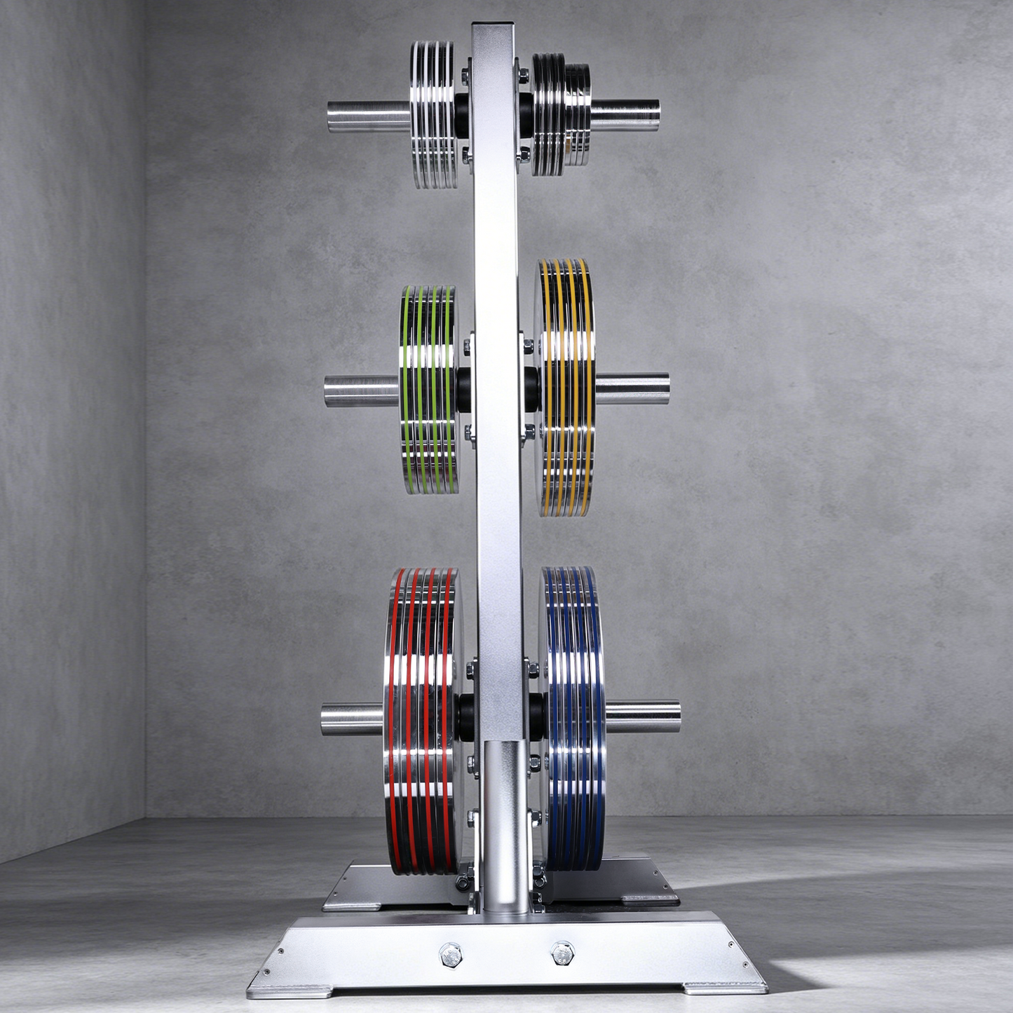 ERGOLIFE Forged Steel Vertical Plate Organizer (Storage Rack Only)