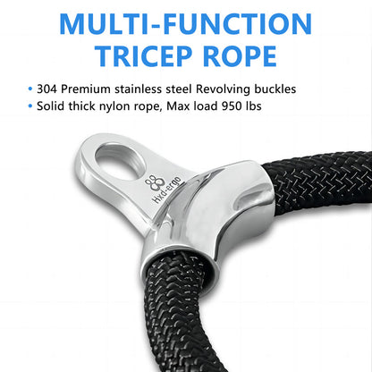 ERGOLIFE Tricep Rope with Ergonomic Handles
