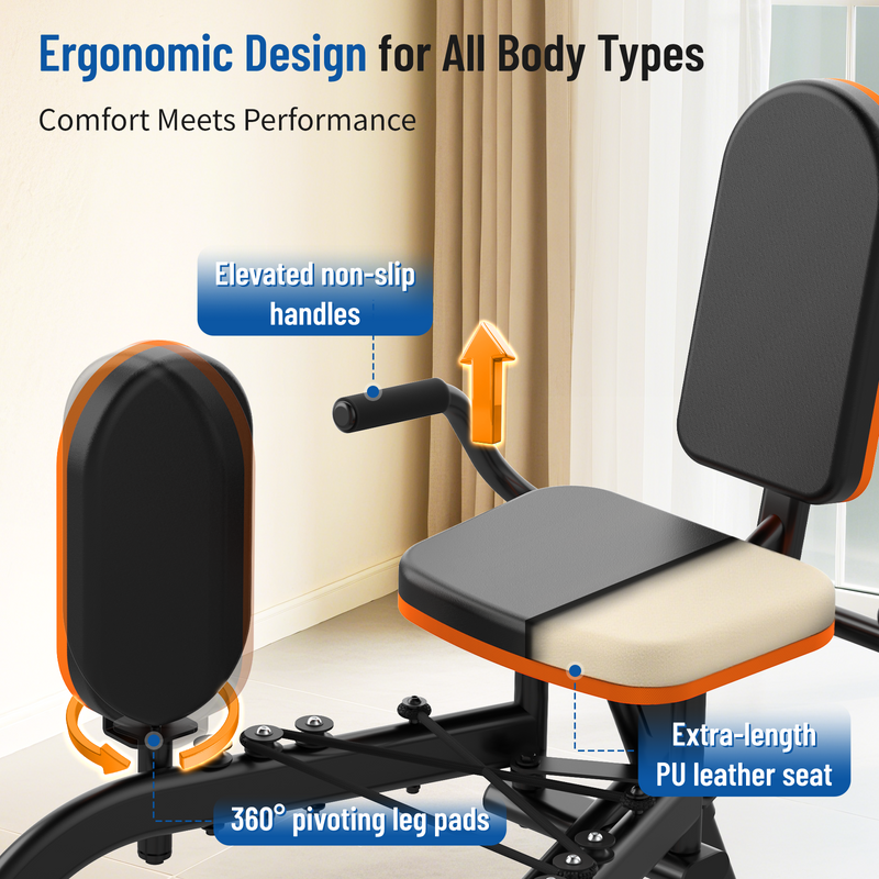 ERGOLIFE Home Gym Hip Abductor Machine