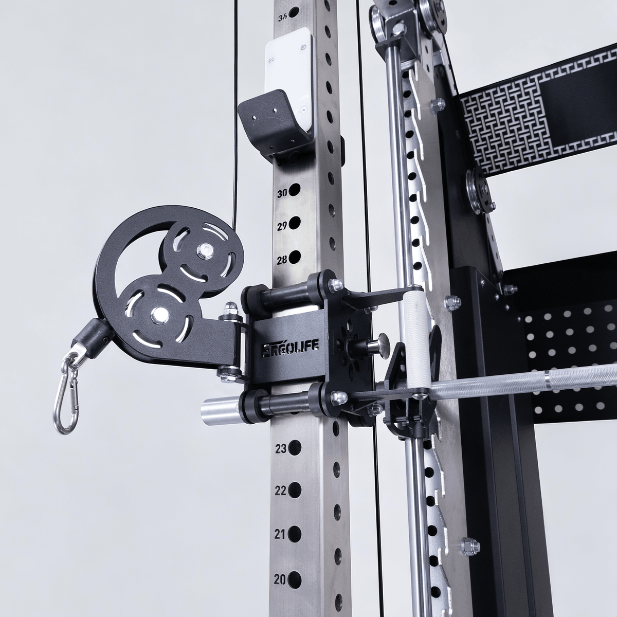 ERGOLIFE All‑in‑One Training Rack: Smith + Cable Crossover + Power Rack for Home & Gym