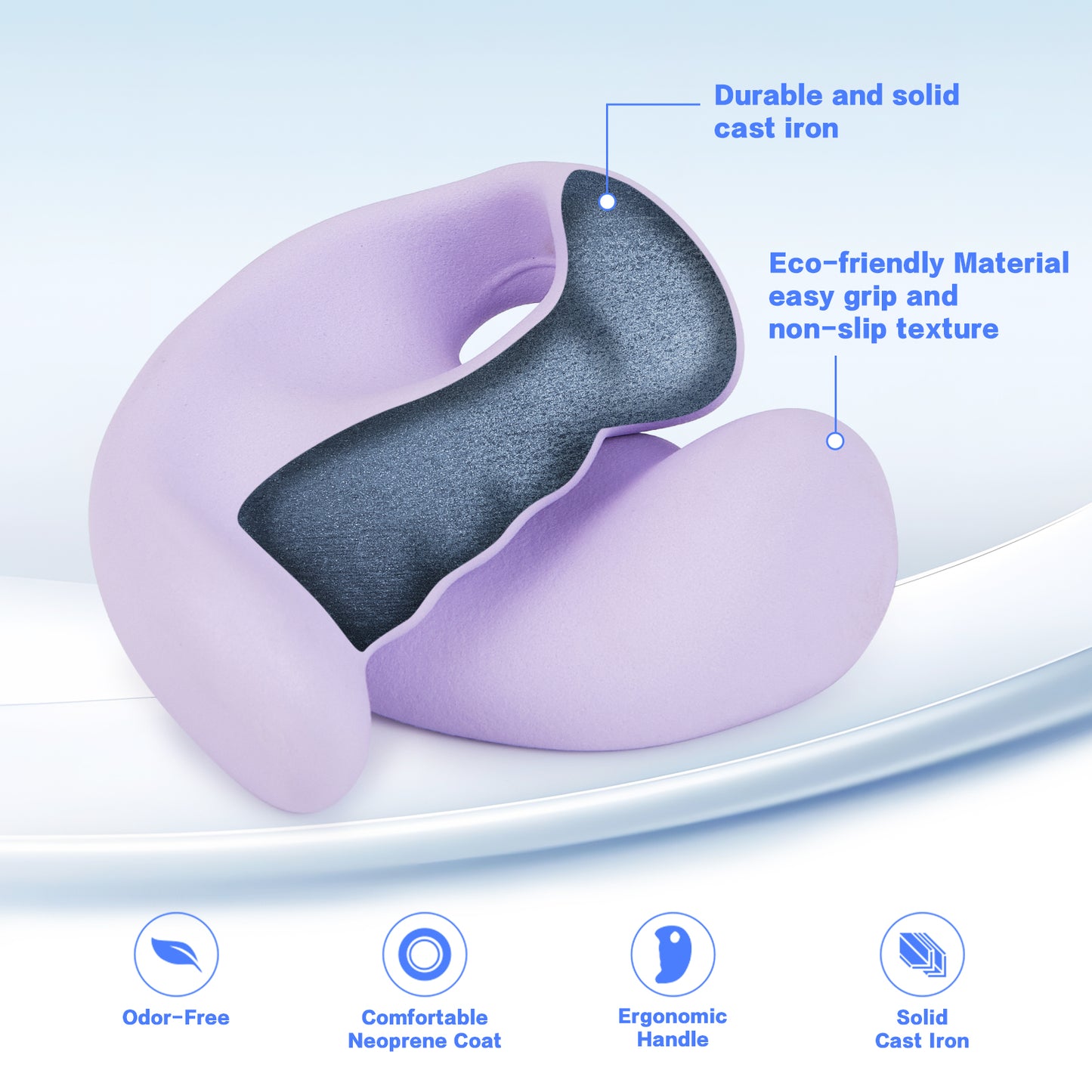 ERGOLIFE Ergonomic Dumbbells Weights