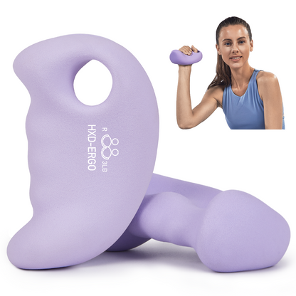 ERGOLIFE Ergonomic Dumbbells Weights
