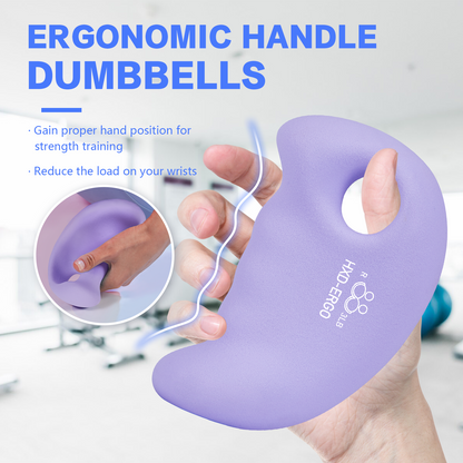 ERGOLIFE Ergonomic Dumbbells Weights